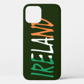 アイルランド国旗iphcntに覆われた Case-Mate iPhoneケース (裏面)