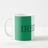 アイルランド国旗Ireland mugcnt コーヒーマグカップ (左)