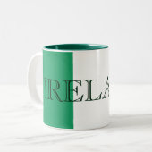 アイルランド国旗Ireland mugcnt ツートーンマグカップ (正面左)