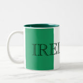 アイルランド国旗Ireland mugcnt ツートーンマグカップ (左)