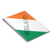 アイルランド国旗Ireland nbcnt ノートブック (右側)