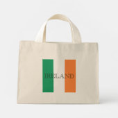 アイルランド国旗Ireland ttcn ミニトートバッグ (裏面)