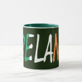 アイルランド国旗mugcntに覆われたアイルランド マグカップ (中央)