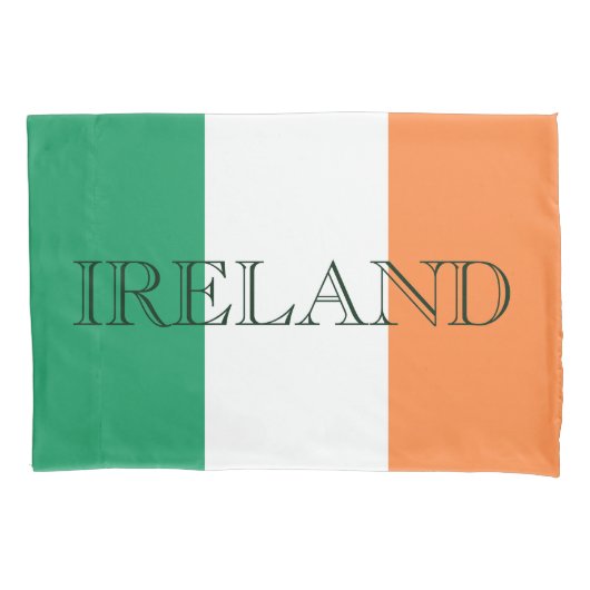 アイルランド国旗pccnt 枕カバー (正面)