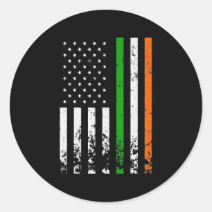 アイルランド国旗ST PATRICKS DAY ラウンドシール