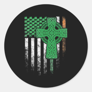 アイルランド国旗ST PATRICKS DAY ラウンドシール