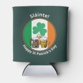 アイルランド国旗St patricks day 缶クーラー (正面)