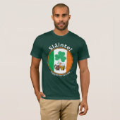 アイルランド国旗St patricks day Tシャツ (正面フル)