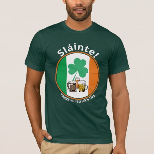 アイルランド国旗St patricks day Tシャツ (正面)