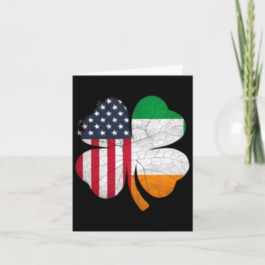 アイルランド国旗St patricks dayG カード (正面)