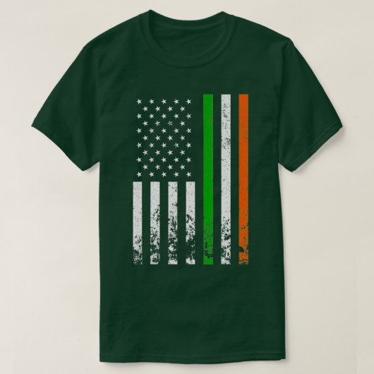 アイルランド国旗ST PATRICKS DAYG Tシャツ (デザイン正面)