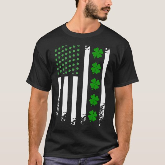 アイルランド国旗St patricks dayL Tシャツ (正面)