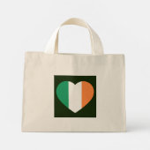 アイルランド国旗ttcnt ミニトートバッグ (裏面)