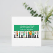 アイルランド国民おめでとう カード (スタンド正面)