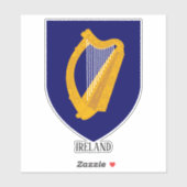 アイルランド国軍愛国者服 シール (シート)