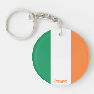 アイルランド国魅力的国旗 キーホルダー