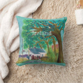 アイルランド土産 クッション (ブランケット)