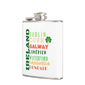 アイルランド地下鉄アート フラスク (左)