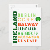 アイルランド地下鉄アート ポストカード (正面/裏面)