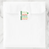 アイルランド地下鉄アート ラウンドシール (バッグ)