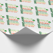 アイルランド地下鉄アート ラッピングペーパー (角)