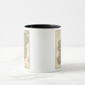 アイルランド地図 マグカップ (中央)