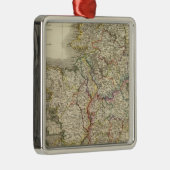 アイルランド地図 メタルオーナメント (右)