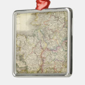 アイルランド地図 メタルオーナメント (左)