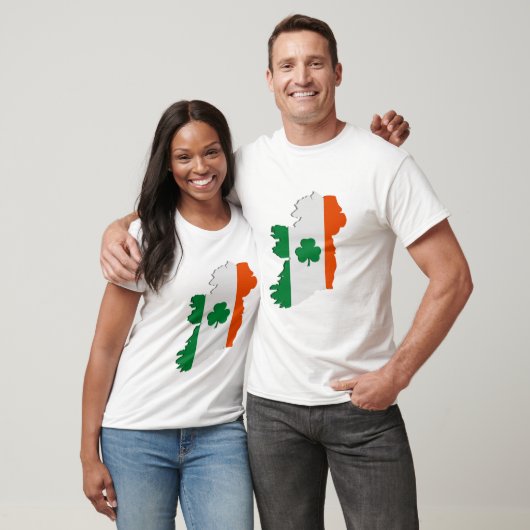 アイルランド地図 Tシャツ (ユニセックス)