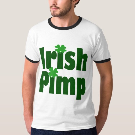 アイルランド売春あっせん業者おもしろいst patricks day tシャツ (正面)