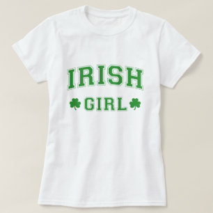 アイルランド女子聖パトリックの日Tシャツ Tシャツ