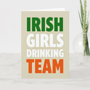 アイルランド女子飲み会チーム カード