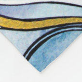 アイルランド女性フリースブランケット フリースブランケット (角)