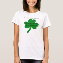 アイルランド娘に手を出すな 面白いTシャツ Tシャツ