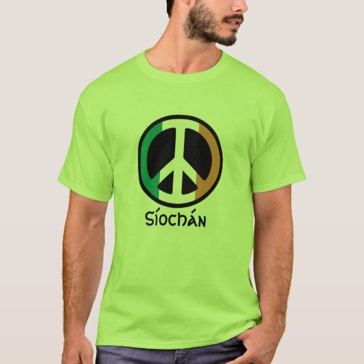 アイルランド平和 Tシャツ (正面)