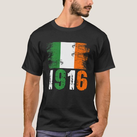 アイルランド復活祭100年2月1916アイルランドの反乱 Tシャツ (正面)