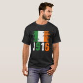 アイルランド復活祭100年2月1916アイルランドの反乱 Tシャツ (正面フル)