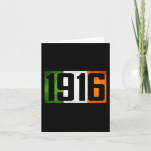 アイルランド復活祭1916年アイルランド反乱旗 カード