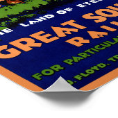 アイルランド復興ヴィンテージ旅行ポスター ポスター (角)