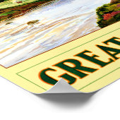 アイルランド復興ヴィンテージ旅行ポスター ポスター (角)