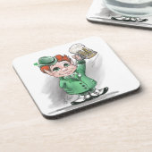 アイルランド応援!コルクコースター コースター (左側)