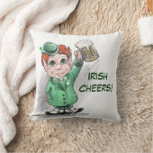 アイルランド応援!セントパトリックの日枕 クッション (ブランケット)