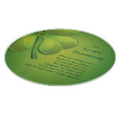 アイルランド恵みグリーンシャームロックセルティック カッティングボード (角)