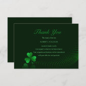 アイルランド悔やみや弔慰サンキューカード サンキューカード (正面/裏面)