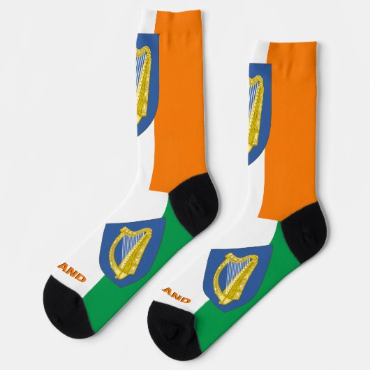 アイルランド愛国的なアイリ地球に優しッシュ国旗のソックス ソックス (左)