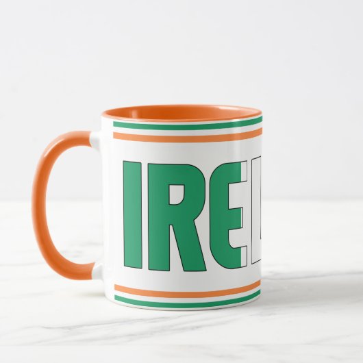 アイルランド愛国的なコーヒーとシピン マグカップ (左)