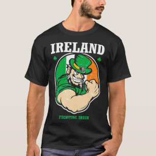 アイルランド戦闘旗Saint patricks day Tシャツ