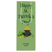 アイルランド抱き枕のクテシーラック ワインギフトバッグ (正面)