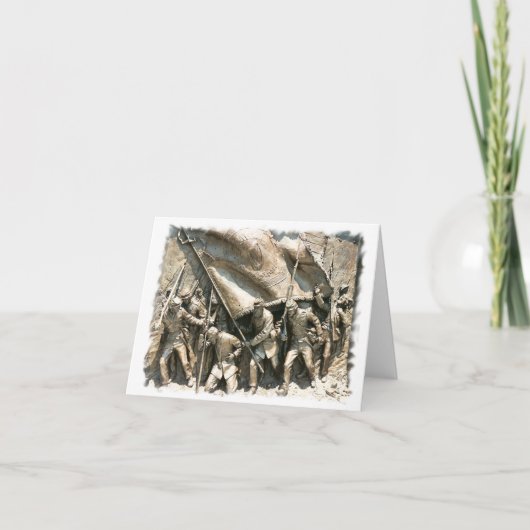 アイルランド旅団ノートカード カード (正面)