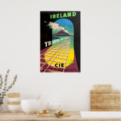 アイルランド旅行ポスター アイルランド美術 CIE鉄道印刷 ポスター (キッチン)